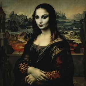 Undead Mona Lisa